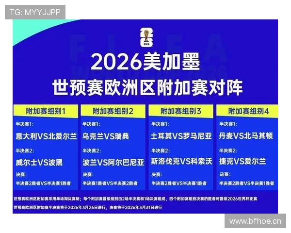波黑冲击2026世界杯赛程前瞻：出线形势与关键战分析